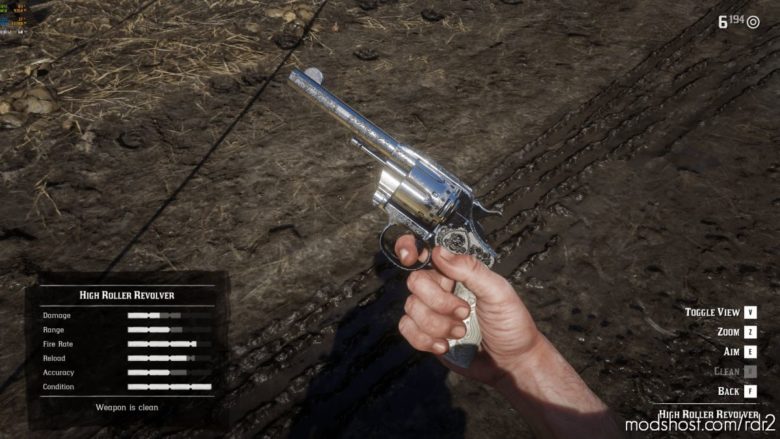 Shiny Weapons for Red Dead Redemption 2
