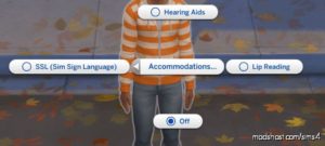 Sims 4 Mod: Dale Deaf Trait (Image #4)