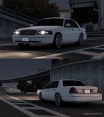 ETS2 Ford Car Mod: Crown Victoria 2012 V5 1.40 (Image #2)