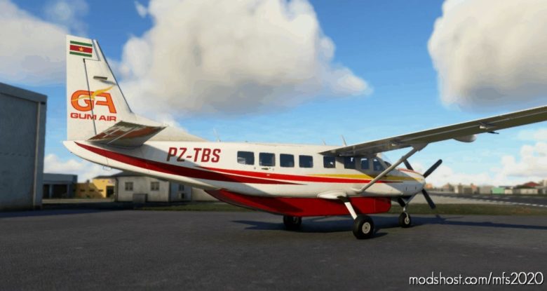 Cessna 208B Grand Caravan Pz-Tbs GUM AIR [4K] for Microsoft Flight Simulator 2020