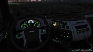 Dashboard Lights DAF V1.2 for Euro Truck Simulator 2