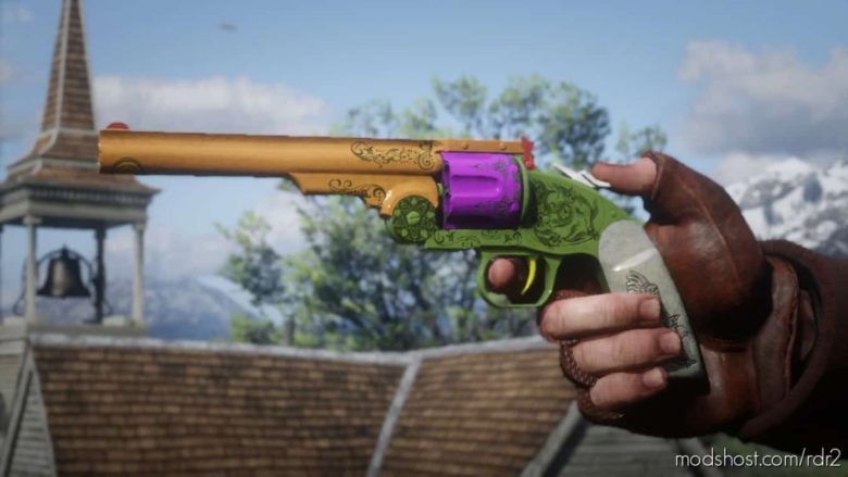 Colorful Guns for Red Dead Redemption 2