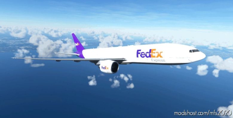 CS | Boeing 777-200 Fedex [8K] V1.0.0 for Microsoft Flight Simulator 2020