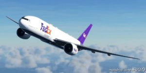 MSFS 2020 777-200 Livery Mod: CS | Boeing 777-200 Fedex 8K V1.0.0 (Image #2)