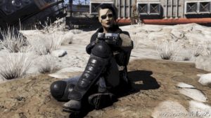 Fallout76 Mod: Gloomy Mothman Hunter Outfit (Image #6)