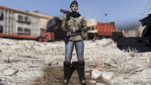 Fallout76 Mod: Gloomy Mothman Hunter Outfit (Image #8)