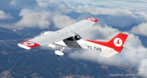 MSFS 2020 Livery Mod: Turkish Airlines Flight Academy For C172 V2 (Image #3)