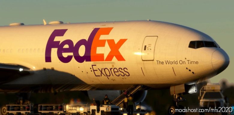 Fedex Express Livery | CS 777-200 [8K] for Microsoft Flight Simulator 2020