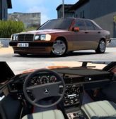 ETS2 Mercedes-Benz Car Mod: W201 190E V3.0 1.40 (Image #3)