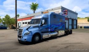 Freightliner Cascadia Legacy Sleeper V2.85 for American Truck Simulator