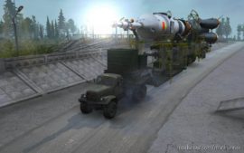 MudRunner Mod: Semitrailer-Rocket Carrier (Image #3)