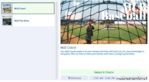 Sims 4 Mod: MLB Career With Realistic PAY (Image #14)