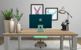 Sims 4 Object Mod: M1 Imac 24″ (Image #5)