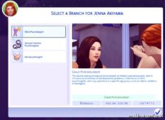 Sims 4 Mod: Psychology Career (Image #2)