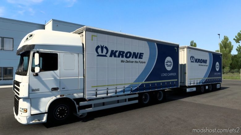 Tandem Krone DAF XF 105 (Vad&K) [1.40].3 for Euro Truck Simulator 2