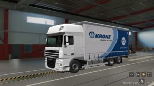 ETS2 Standalone Truck Mod: Tandem Krone DAF XF 105 (Vad&K) 1.40.3 (Image #3)