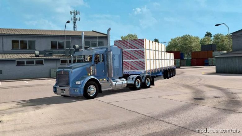Doepker Flatbed Trailer [1.40] for American Truck Simulator
