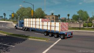 ATS Mod: Doepker Flatbed Trailer 1.40 (Image #2)