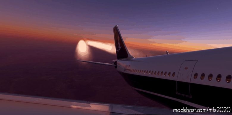 PMP A330-300 With Working Contrails for Microsoft Flight Simulator 2020
