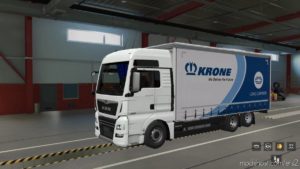 ETS2 MAN Truck Mod: Tandem Krone MAN Tga/Tgx/Tgx E6 (Madster) 1.40 (Image #6)