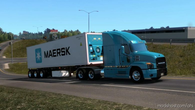The Daikin Reefer Container [1.40] for American Truck Simulator