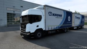 ETS2 Krone Truck Mod: Tandem Krone Scania NG P/G/R/S (Eugene) 1.40.3 (Image #3)