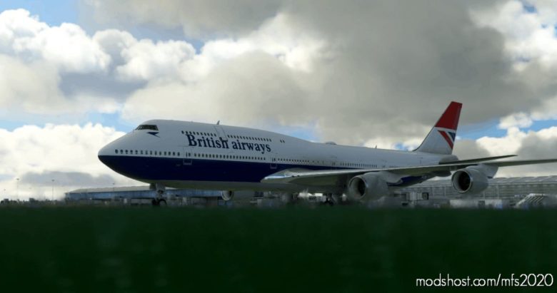 Boeing 747-8I | British Airways Negus | G-Civb | NO Mirroring for Microsoft Flight Simulator 2020