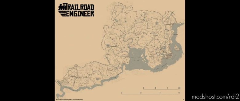 RED Dead Redemption 2 Map (21617 X 16785 Pixel) for Red Dead Redemption 2