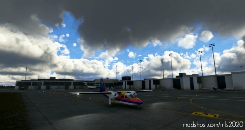 BN2 Islander Blue Islands G-Biip (AIR Jamaica Express Colours) for Microsoft Flight Simulator 2020