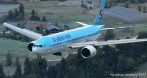 MSFS 2020 777-200 Livery Mod: Captainsim 777-200ER | Korean AIR HL7530 (Image #2)