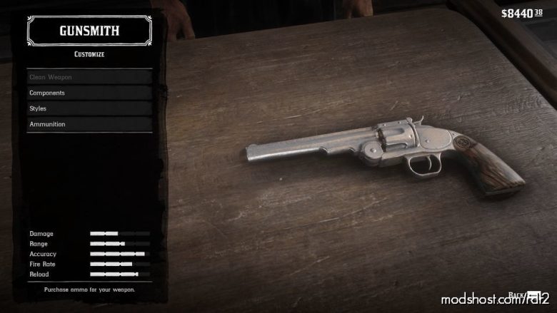 NO Degradation ON Base Weapons for Red Dead Redemption 2