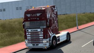 ETS2 RJL Mod: Scania R4 TJC Transport Skin (Image #2)