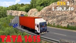 Tata 1615 Container Truck Mod V2.3 [1.40] for Euro Truck Simulator 2