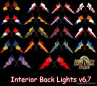 Interior Back Lights V6.7 [1.40] for Euro Truck Simulator 2