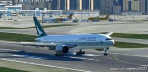 MSFS 2020 777-200ER Livery Mod: CS777 Cathay Pacific B-Kpq 4K (Image #2)