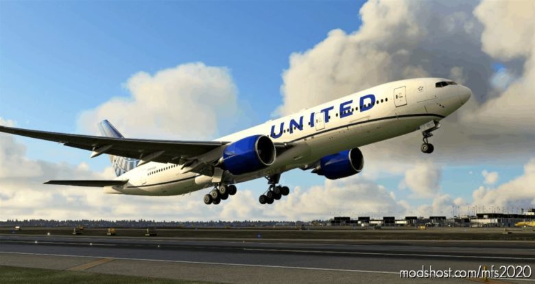 United Airlines 777-200 (NEW Colors) – [8K] for Microsoft Flight Simulator 2020
