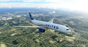 MSFS 2020 8K Livery Mod: United Airlines 777-200 (NEW Colors) – 8K (Image #3)