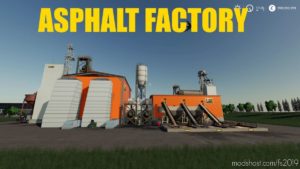 Asphalt Factory for Farming Simulator 19