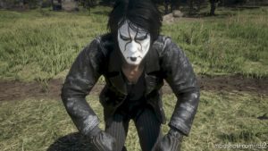 RDR2 Mod: Sting (Wrestler) Face Paint For Arthur-Clean Shaven Only (Image #4)