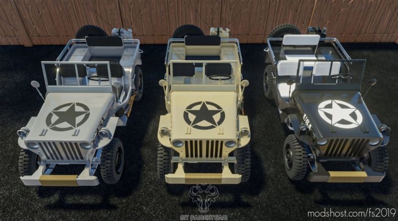 Jeep Willys 4X4 for Farming Simulator 19