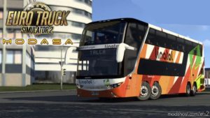 ETS2 Volvo Bus Mod: Modasa Zeus 3 8X2 Volvo 1.40 (Image #2)