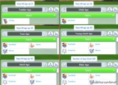 Sims 4 Mod: Realistic Lifespans (Image #2)