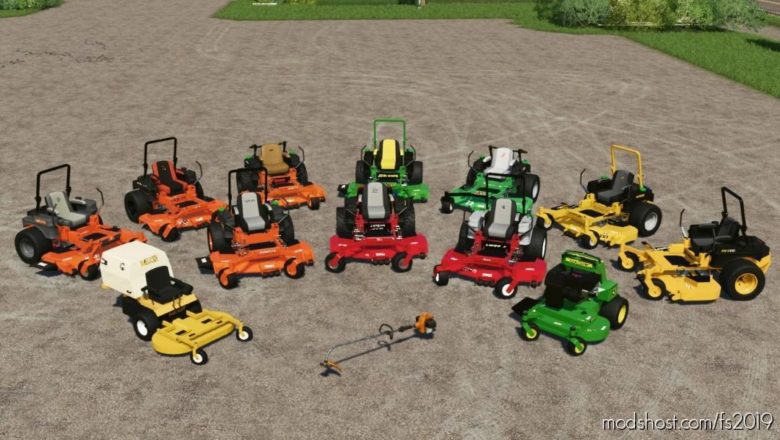 Giant Mower Pack for Farming Simulator 19