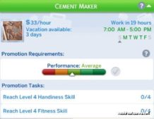 Sims 4 Mod: Construction Laborer Career (Image #4)