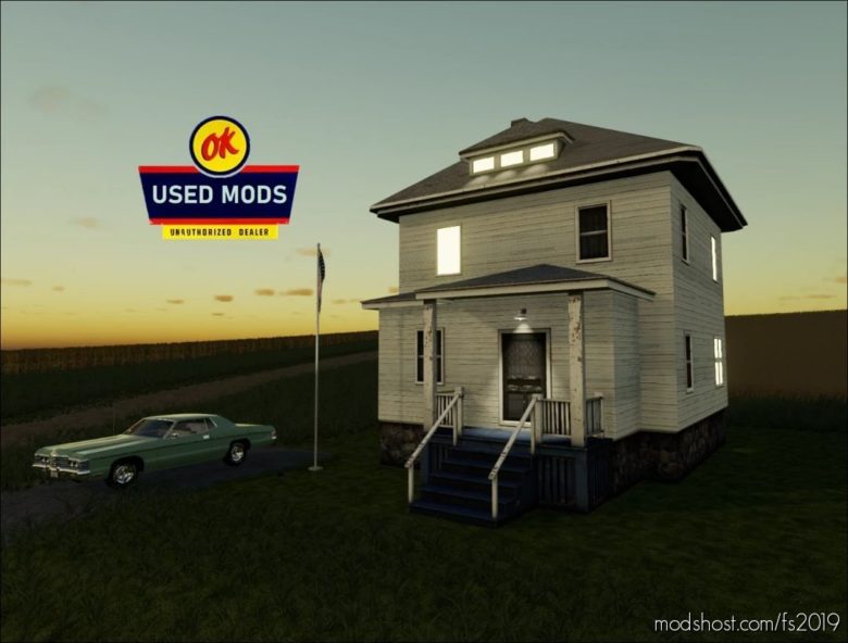 Placable OLD House for Farming Simulator 19