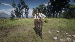 RDR2 Mod: Abigail Marston In Sadie Adler’s Outfits (Image #2)