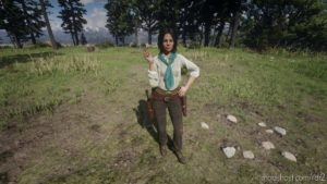 RDR2 Mod: Abigail Marston In Sadie Adler’s Outfits (Image #9)
