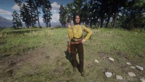 RDR2 Mod: Abigail Marston In Sadie Adler’s Outfits (Image #10)