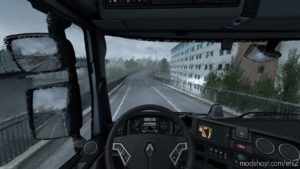 ETS2 Rain Weather Mod: Realistic Heavy Rain V1.5 By Srinsane 1.40 (Image #3)