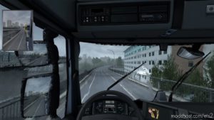 ETS2 Rain Weather Mod: Realistic Heavy Rain V1.5 By Srinsane 1.40 (Image #5)